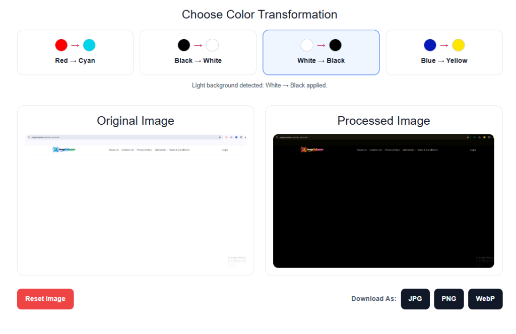 Free Invert Image