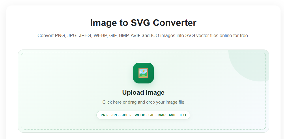 Image to SVG