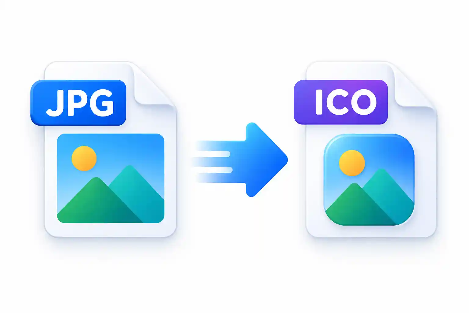 JPG to ICO Converter for creating image icons online